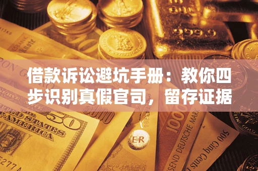 武汉借款诉讼避坑手册：教你四步识别真假官司，留存证据不踩雷