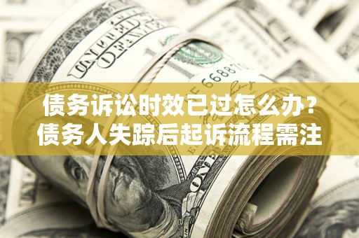 武汉债务诉讼时效已过怎么办？债务人失踪后起诉流程需注意什么？