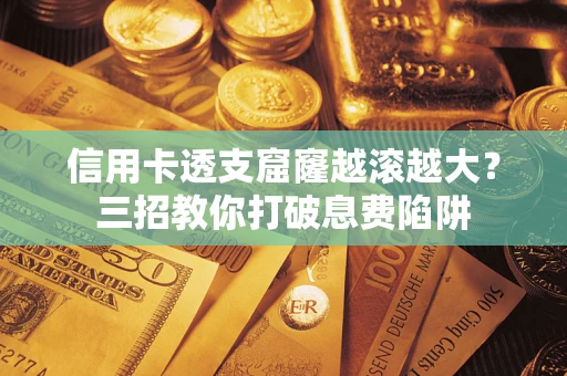武汉信用卡透支窟窿越滚越大？三招教你打破息费陷阱