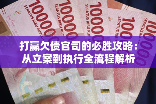 武汉打赢欠债官司的必胜攻略：从立案到执行全流程解析