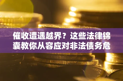 武汉催收遭遇越界？这些法律锦囊教你从容应对非法债务危机