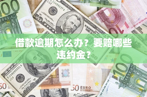 武汉借款逾期怎么办？要赔哪些违约金？