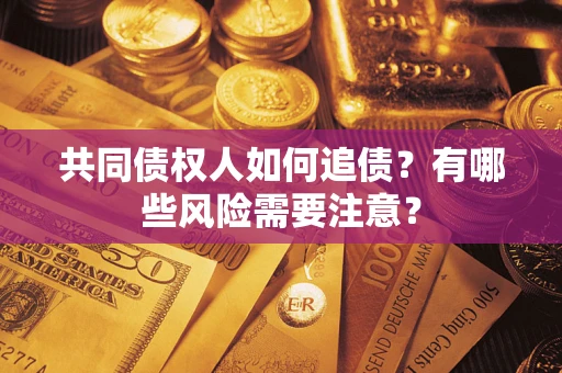 武汉共同债权人如何追债？有哪些风险需要注意？